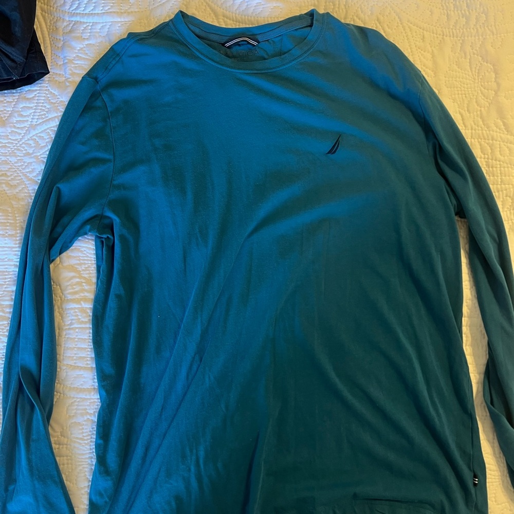 Nautica Long Sleeve - Performance Tee (Classic Fit)
